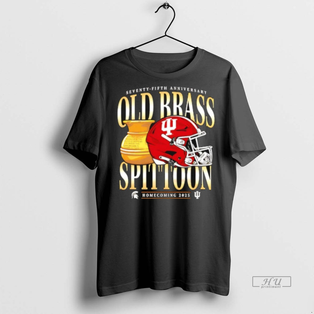 Limited Edition Iu Football Old Brass Spittoon Rivalry Homecoming 2025 Tee Shirt Sweater