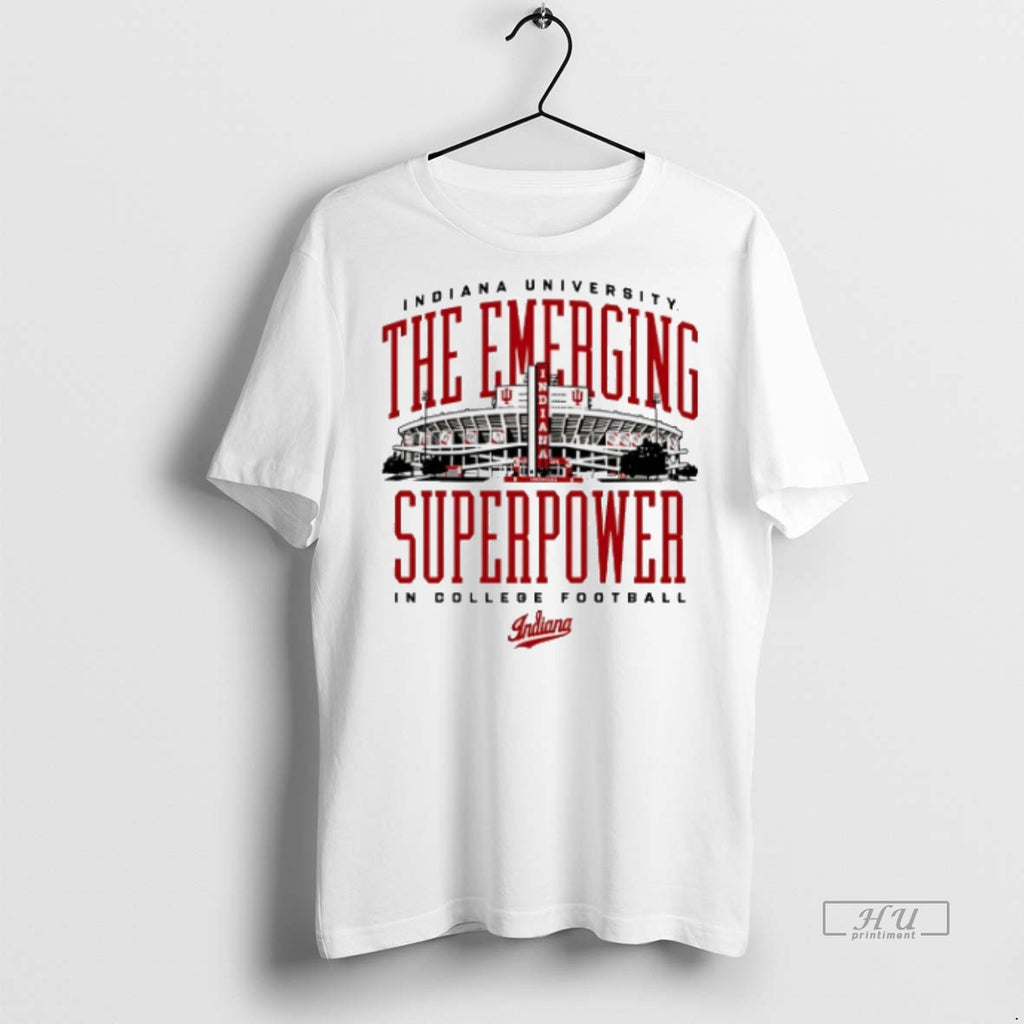 Limited Edition Indiana Football Emerging Superpower In College Football Tee Shirt Sweater