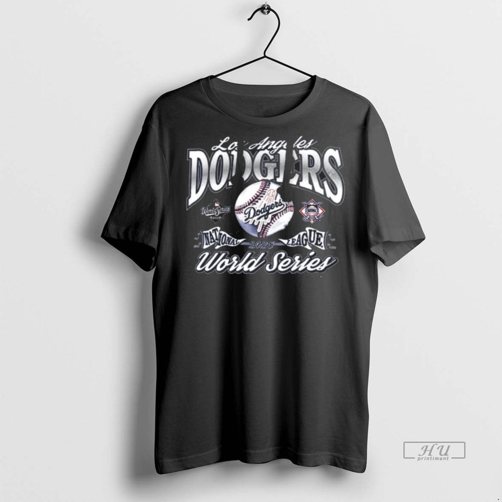 Limited Edition Los Angeles Dodgers 47 2025 World Series Headline Tee Shirt Sweater