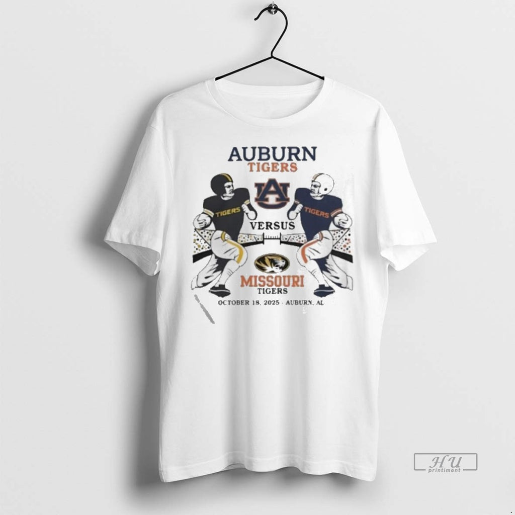 Limited Edition Missouri Tigers Vs Auburn Tigers Ncaa Football Gameday Oct 2025 Tee Shirt Sweater