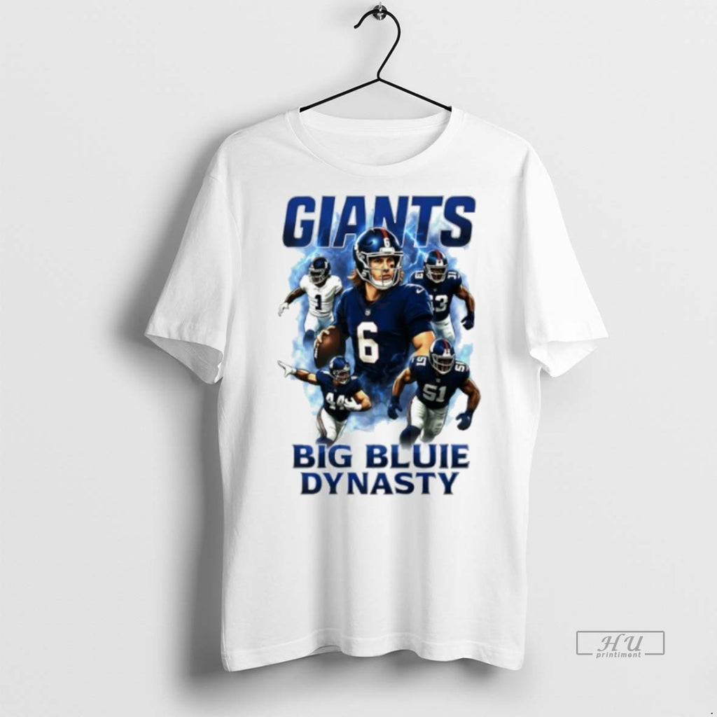 Limited Edition New York Giants Dart Nabers Hyatt Skattebo Carter Big Bluie Dynasty