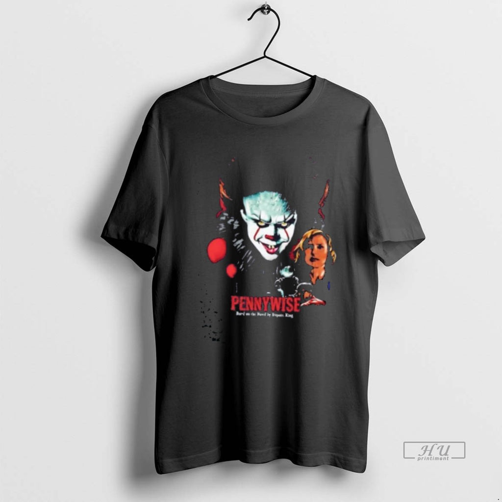 Limited Edition Pennywise Based On The Novel By Stephen King Halloween Tee Shirt Sweater