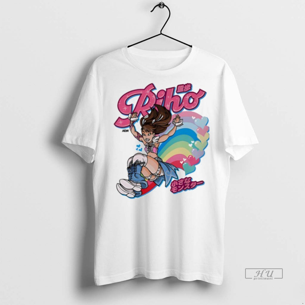 Limited Edition Piho Aew Rainbow Cartoon Tee Shirt Sweater