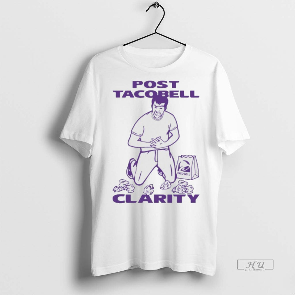 Limited Edition Post Tacobell Clarity Tee Shirt Sweater