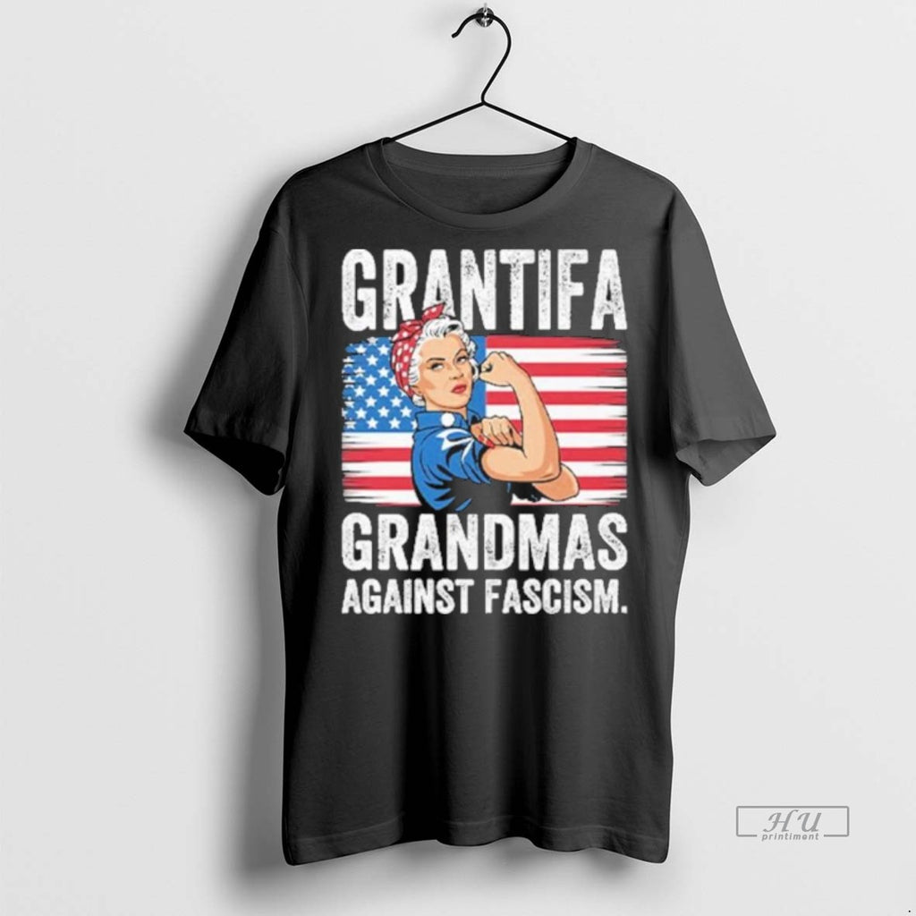 Limited Edition Strong Grantifa Grandmas Against Fascism Tee Shirt Sweater