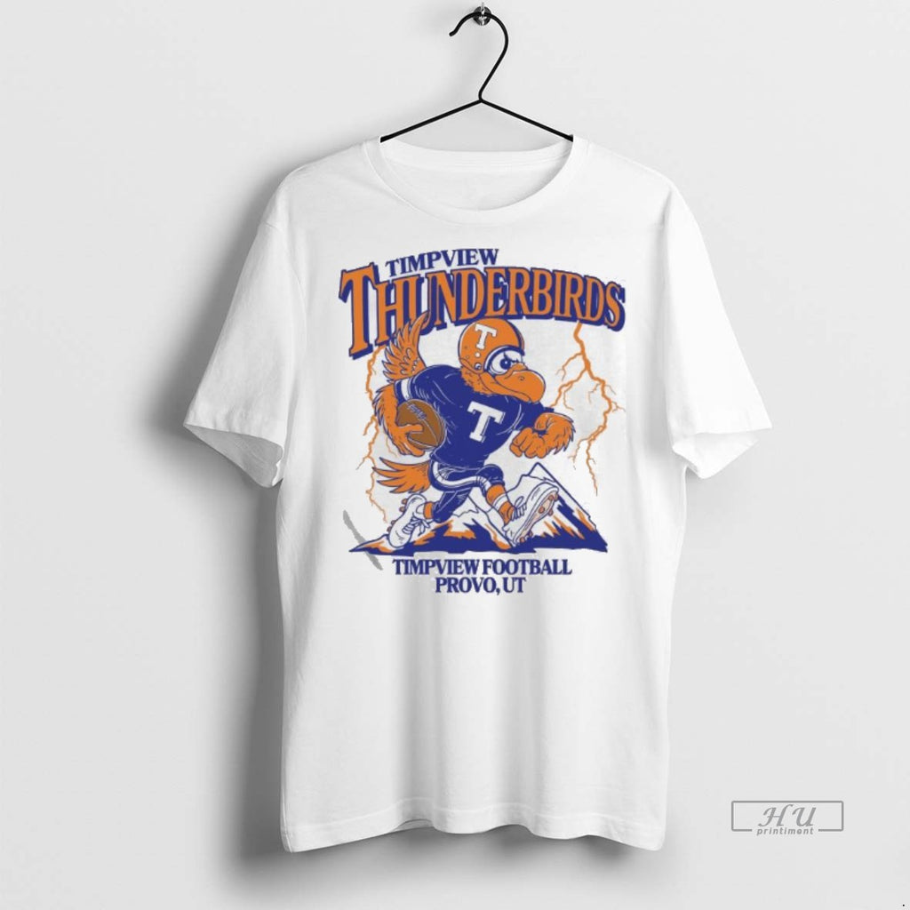Limited Edition Timpview Thunderbirds Football Mascot 2025 Tee Shirt Sweater
