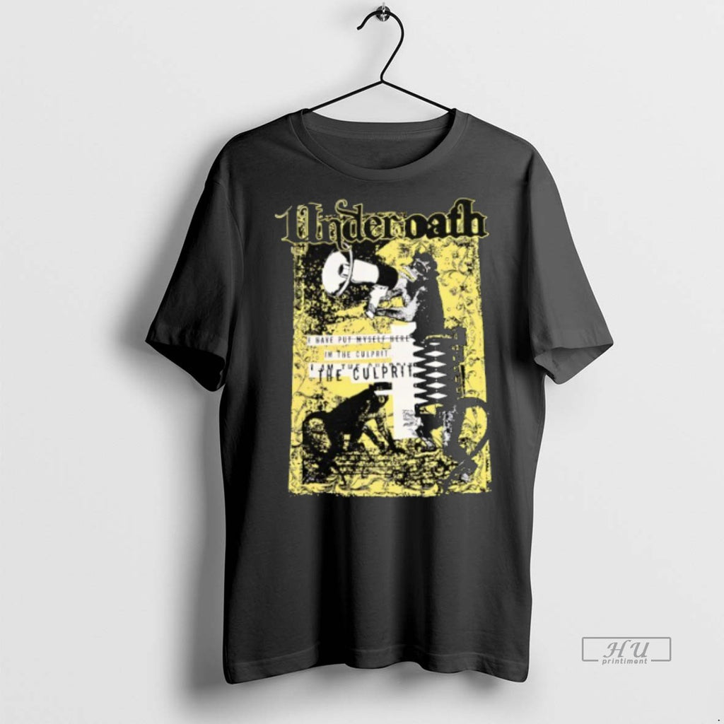 Limited Edition Underoath I Have Put Myself Here Im The Culprit Tee Shirt Sweater