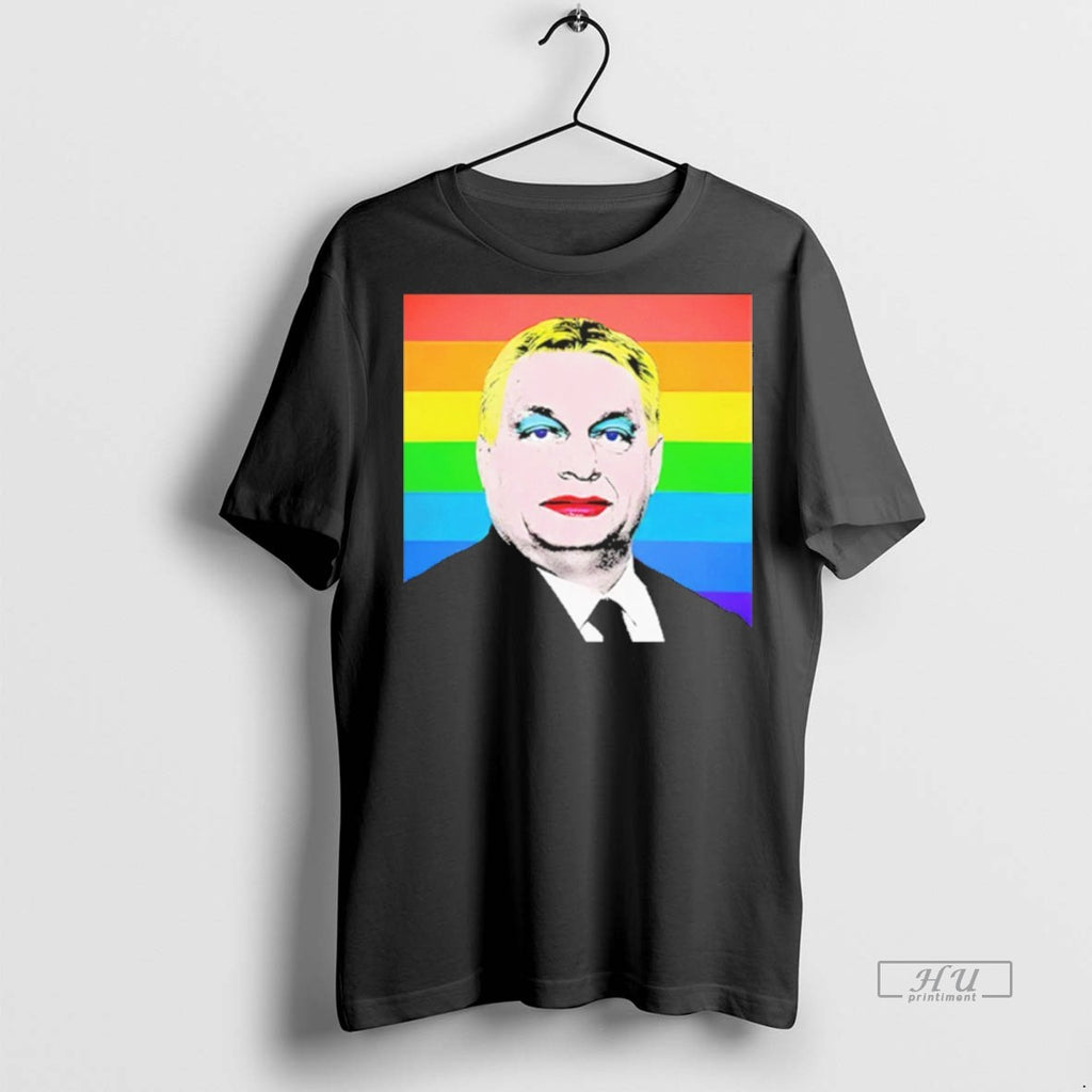 Limited Edition Viktor Orban Lgbt Pride Tee Shirt Sweater