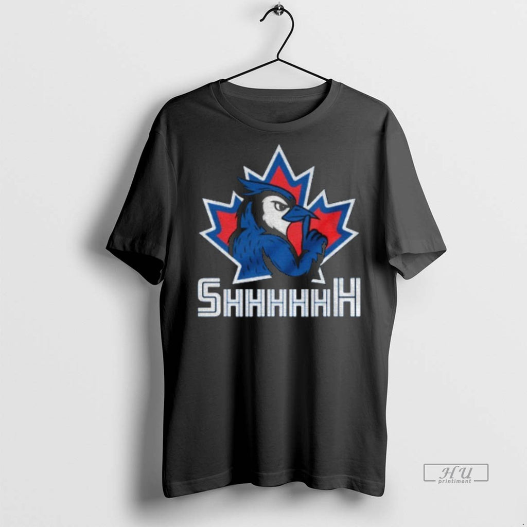 Limited Edition Vladimir Guerrero Toronto Shhh Canada Maple Leaf Tee Shirt Sweater