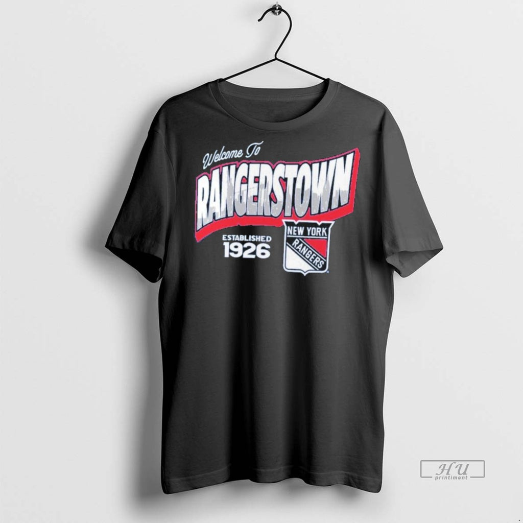 Limited Edition Welcome To Rangerstown New York Rangers Est 1926 Tee Shirt Sweater