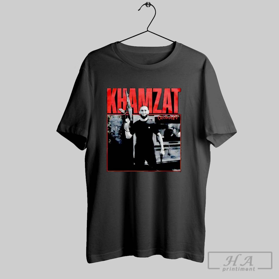 Limited Khamzat Chimaev Guns Shirt Sweater Longsleeve And V Neck