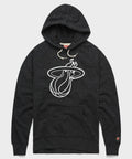Miami Heat Blacktop Logo Hoodie
