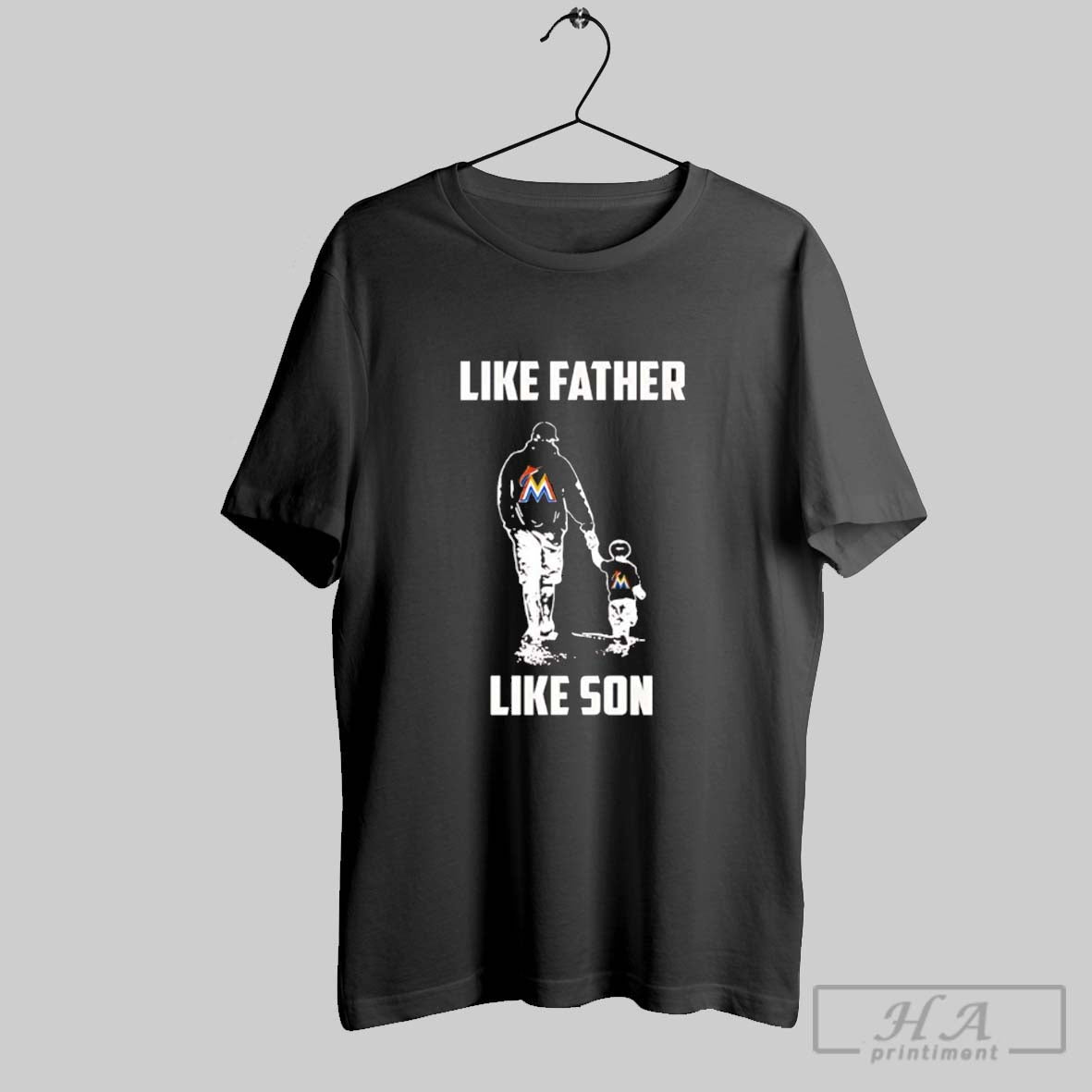 Miami Marlins Like Father Like Son