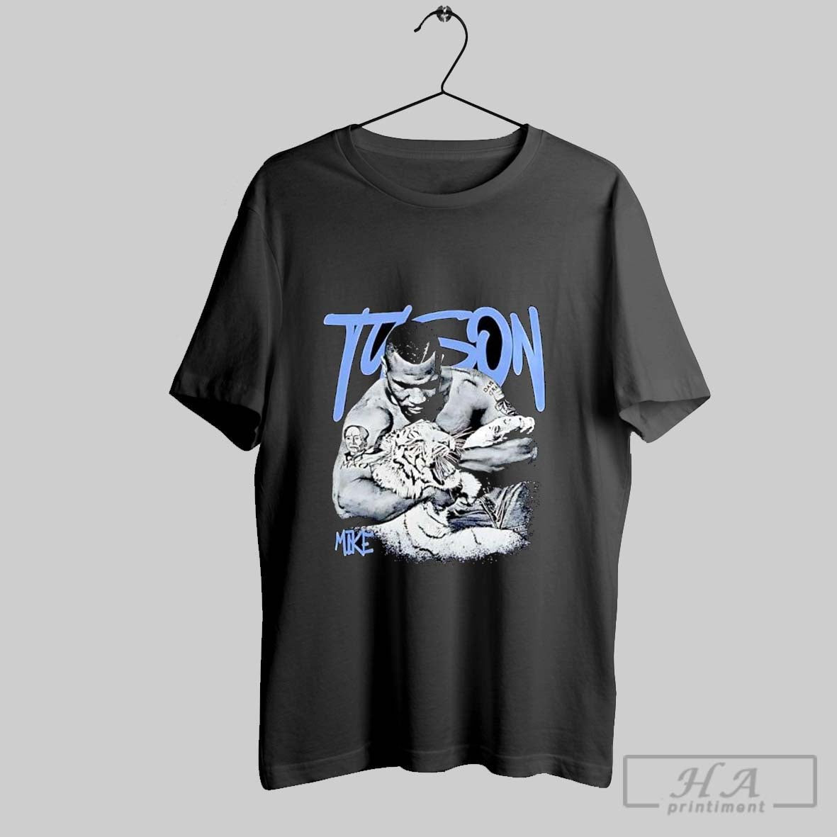 Mike Tyson Boxing Fight Night Graphic Design Retro Shirt Sweater Longsleeve And V Neck