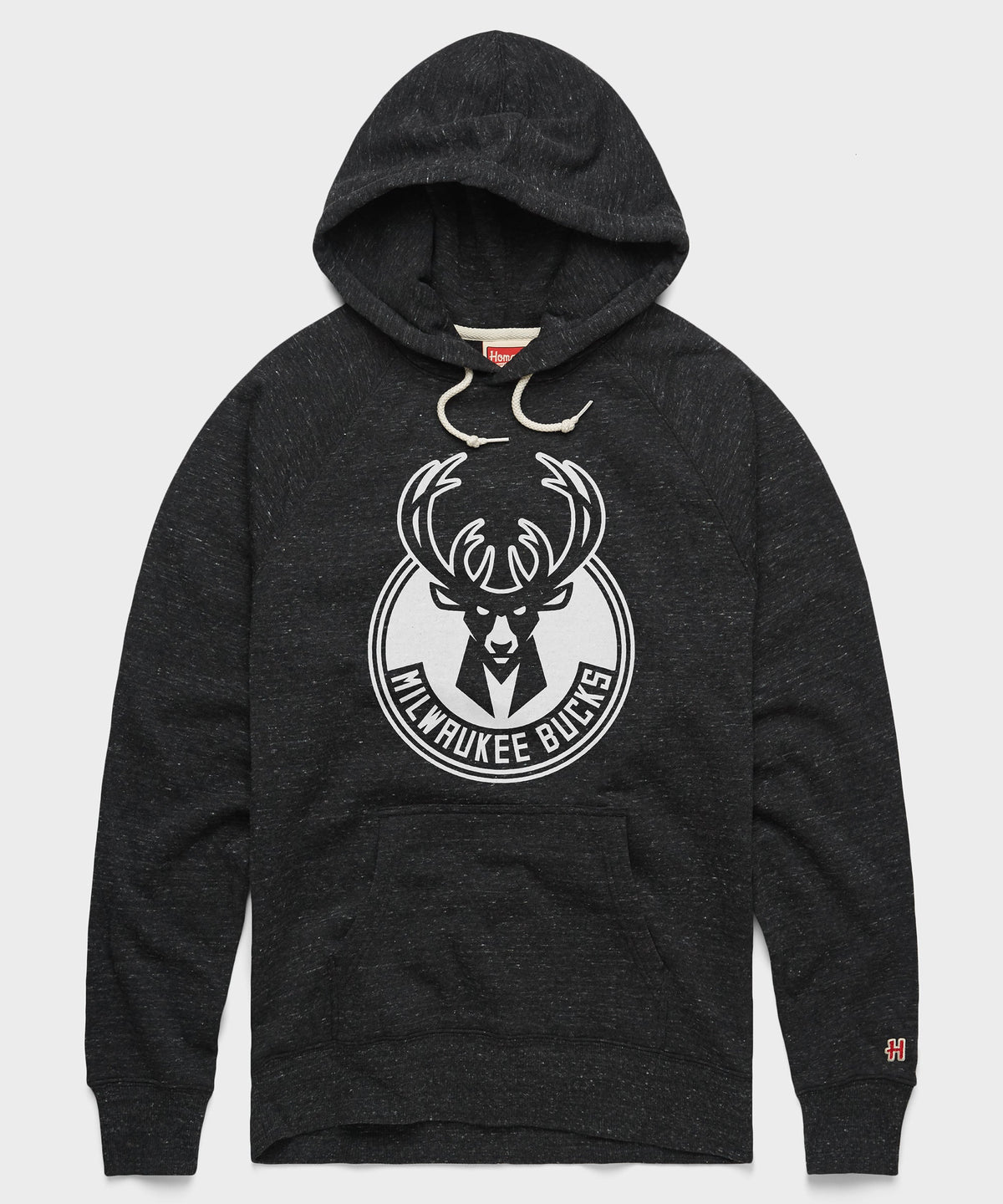 Milwaukee Bucks Blacktop Logo Hoodie