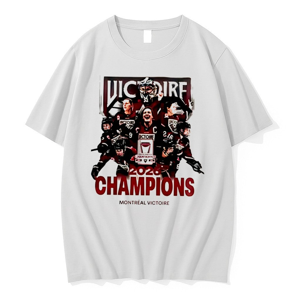 Montreal Victoire 2026 Walter Cup Champions Graphic Tee Tshirts Sweater