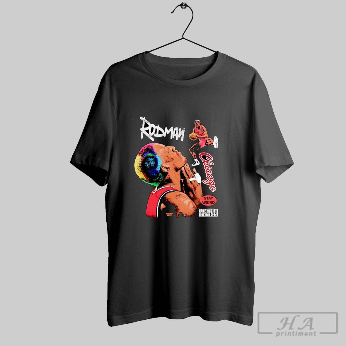 Nba Dennis Rodman Basketball Pray Retro Shirt Sweater Longsleeve And V Neck