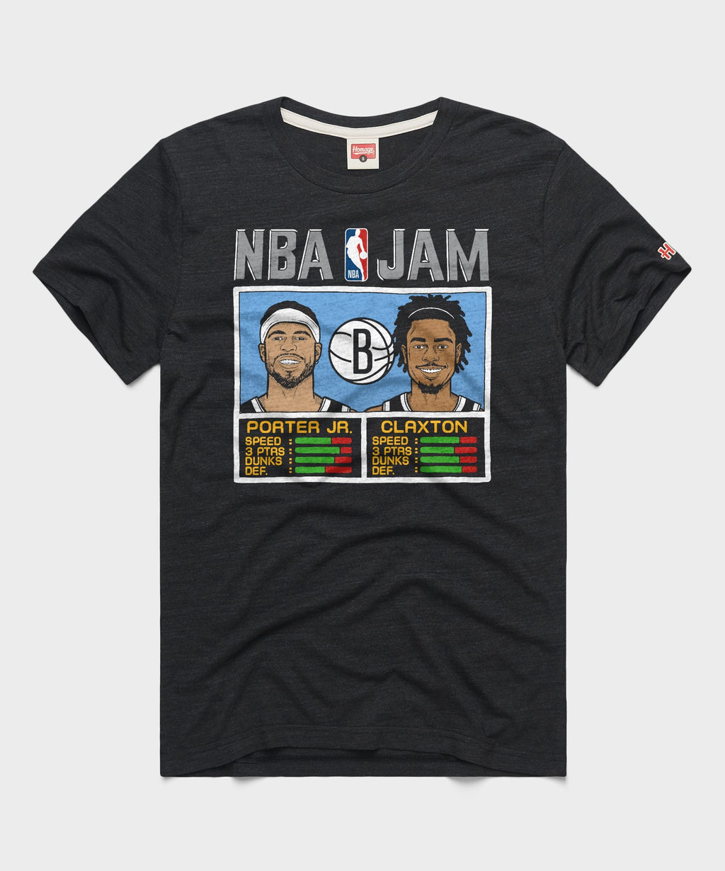 NBA Jam Nets Porter Jr. And Claxton
