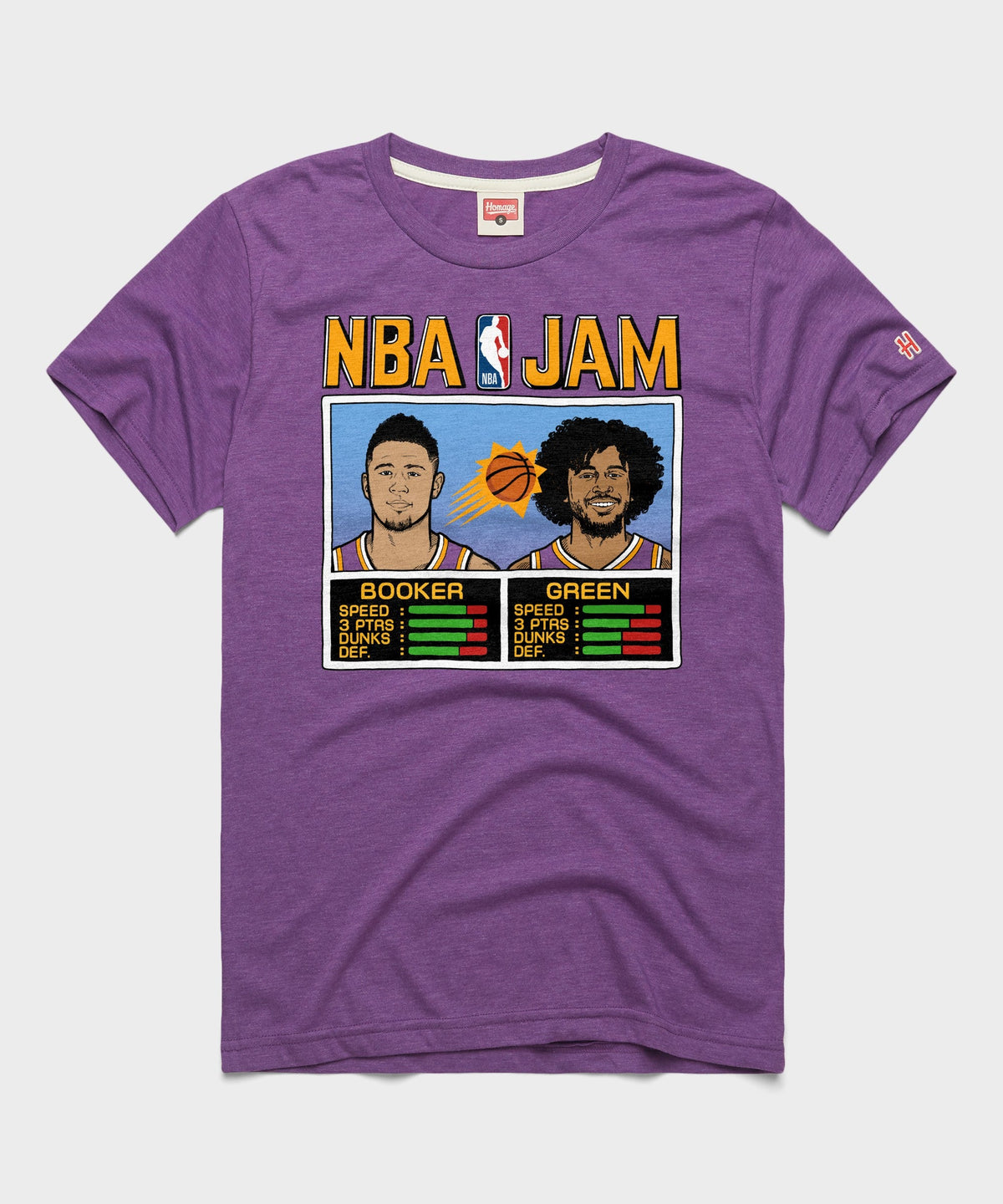 NBA Jam Suns Booker And Green