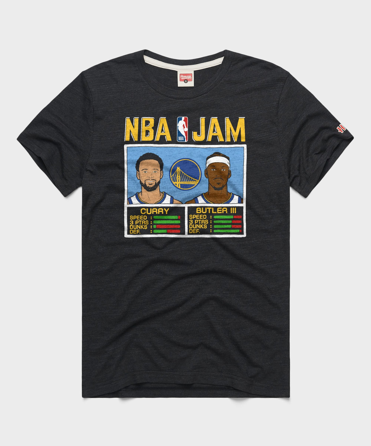 NBA Jam Warriors Curry And Butler III