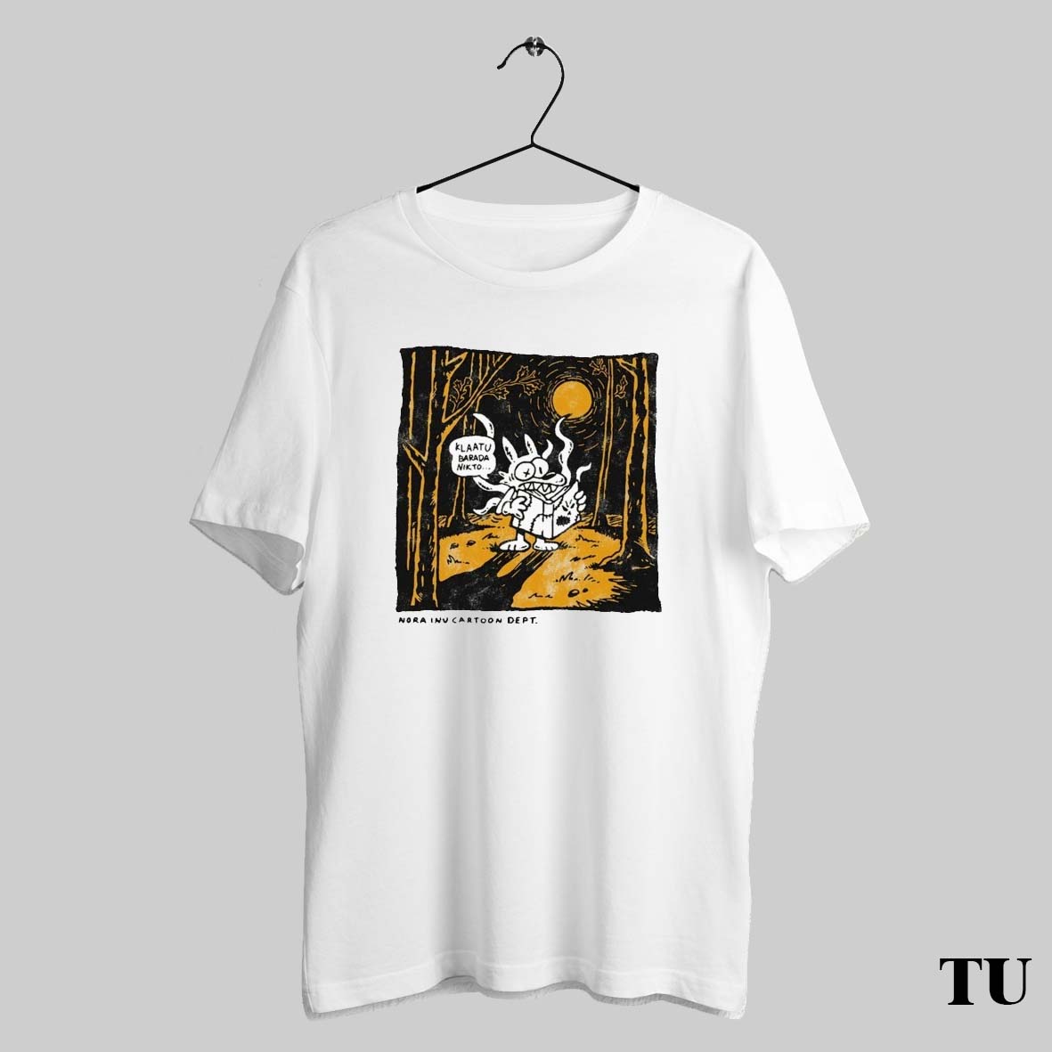 Nora Inu Cartoon Dept Klaatu Barada Nikto Comic Horror