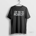 Official 01 10 11 Robot Classic Tee