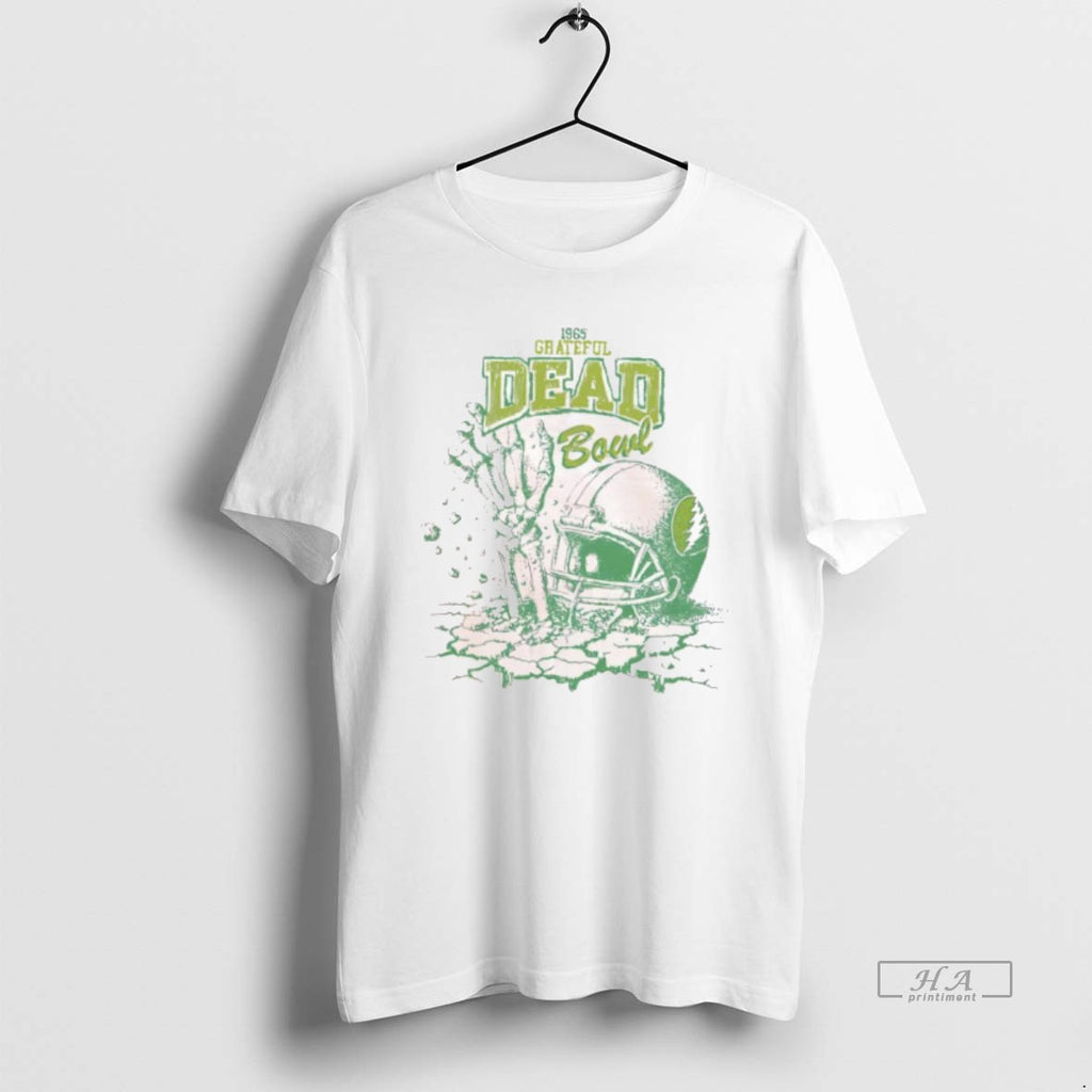 Official 1965 Grateful Dead Boul Helmet Skeleton Hand Graphic