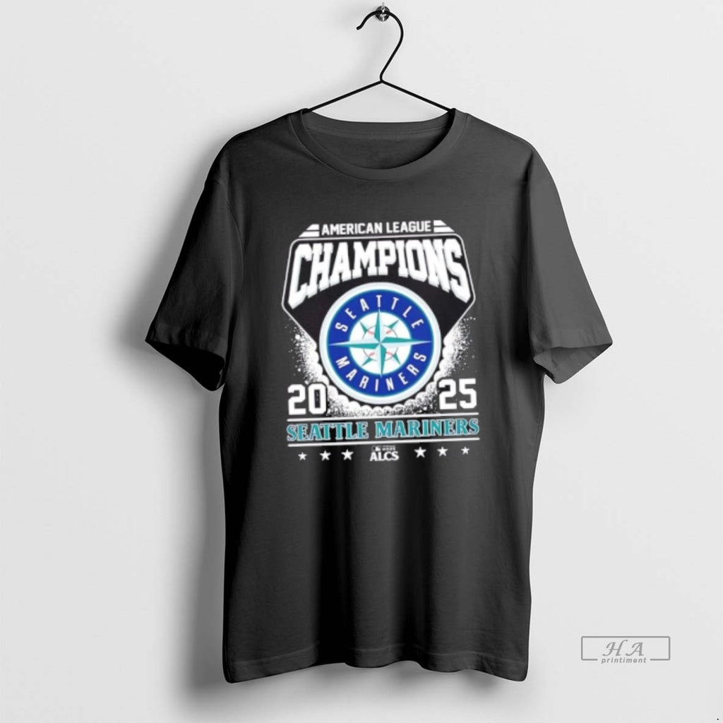 Official 2025 Alcs American League Champions Seattle Mariners Baseball