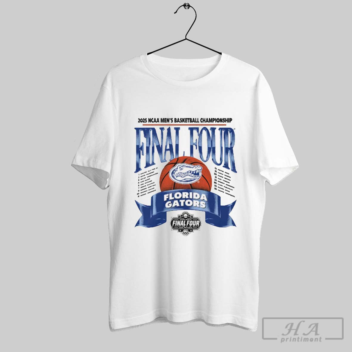 Official 2025 Ncaa Final Four Championship Florida Gators Mens Basketball Team Win Texas Tech Banner