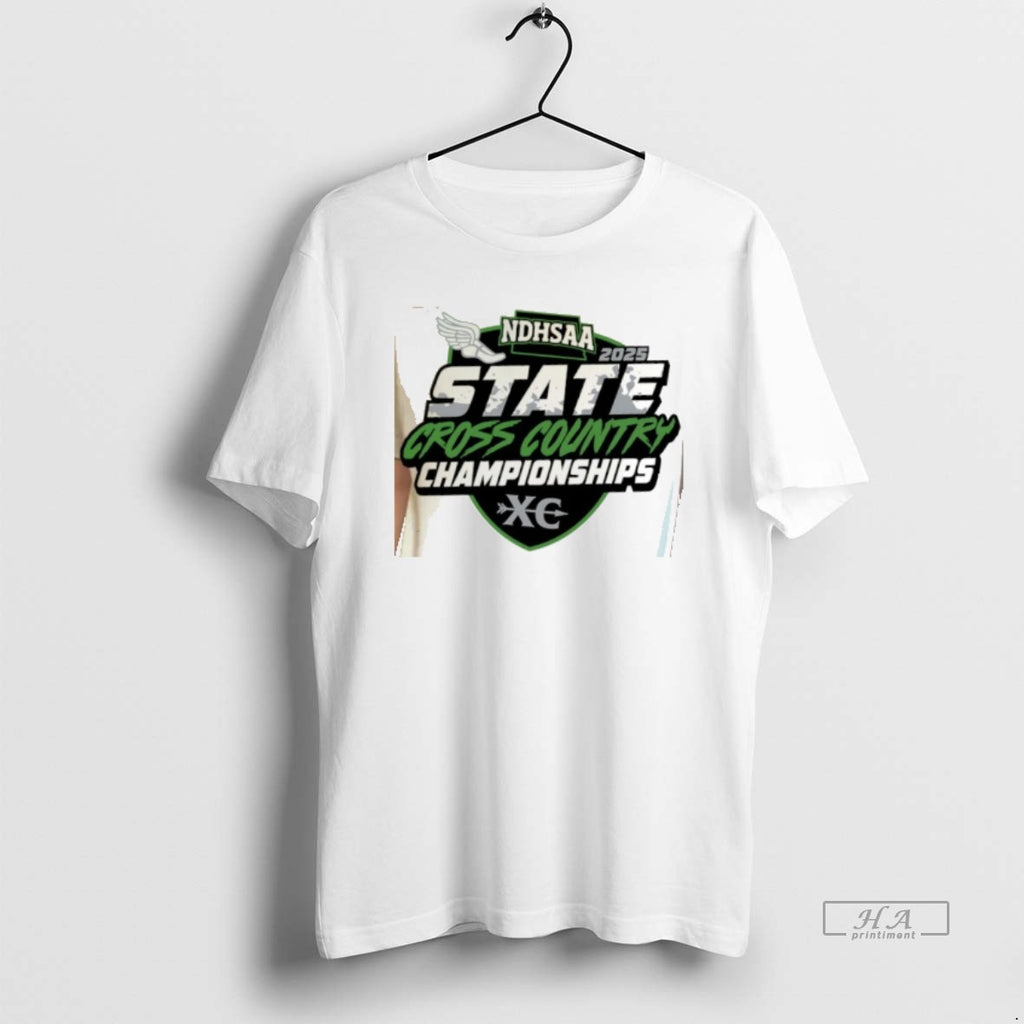 Official 2025 Ndhsaa State Cross Country Championships Logo