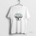 Official 2026 Mhsaa Cheer D4 Finalist Sanford Meridian Mustangs Logo Tee