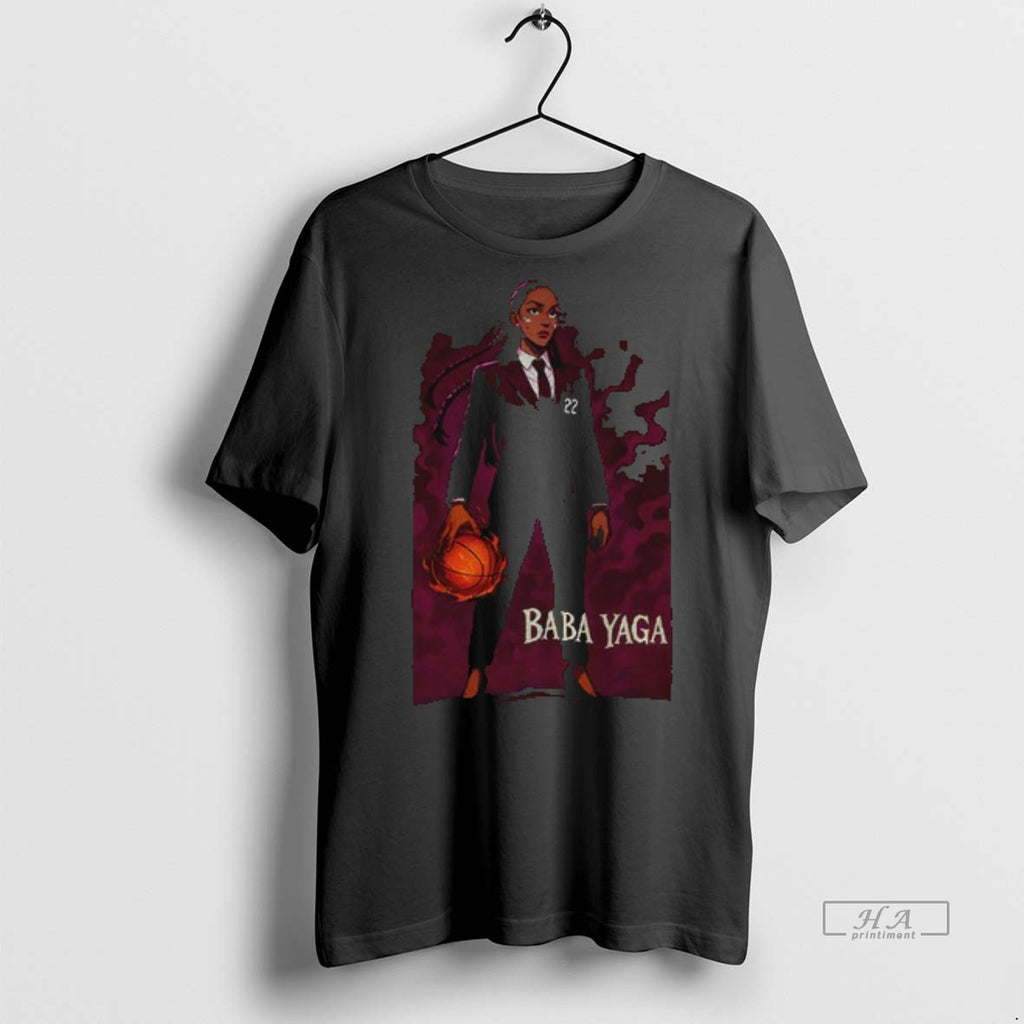 Official Aja Wilson Baba Yaga Graphic Shirt