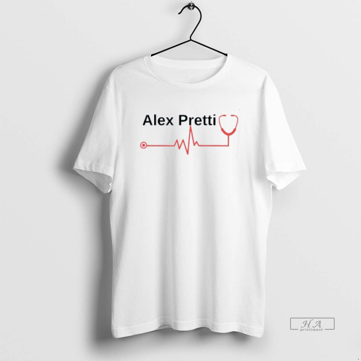 Official Alex Pretti Nurse Tribute Healthcare Mens White Tee