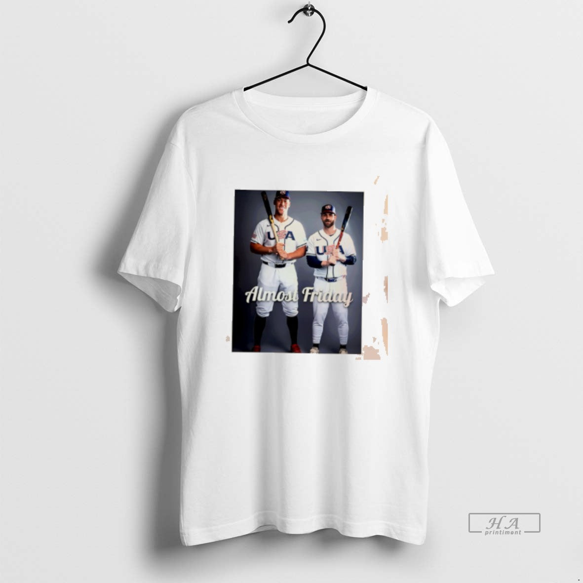 Official Almost Friday Judge And Harper Usa Baseball Tee