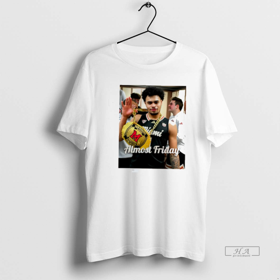 Official Almost Friday Miami Ohio Basketball Champions Tee