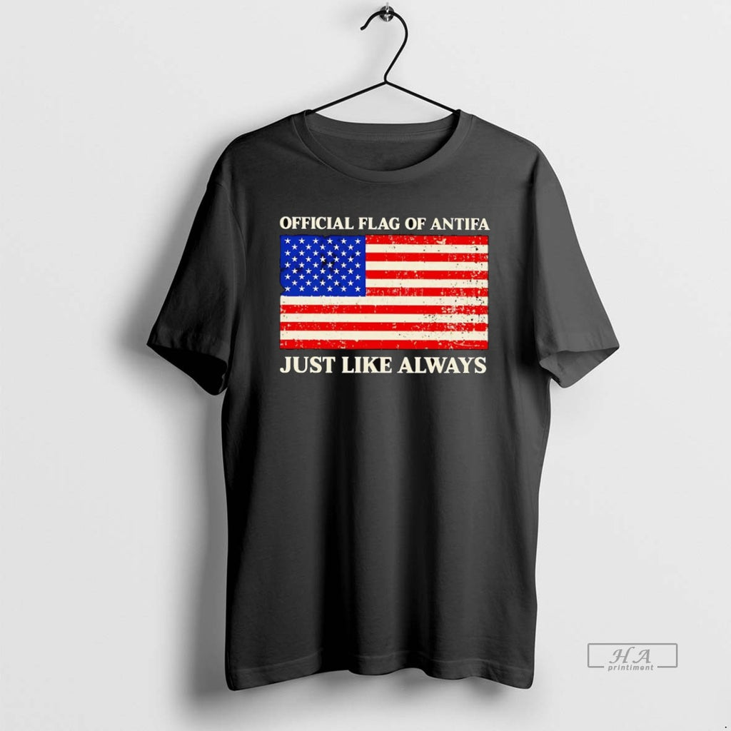Official America Flag Of Antifa Just Like Always