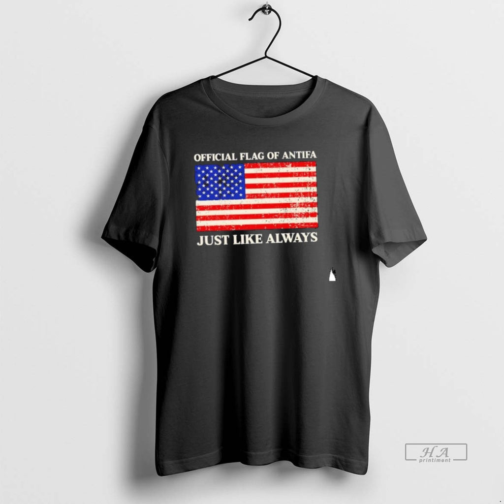 Official American Flag Of Antifa Just Like Always