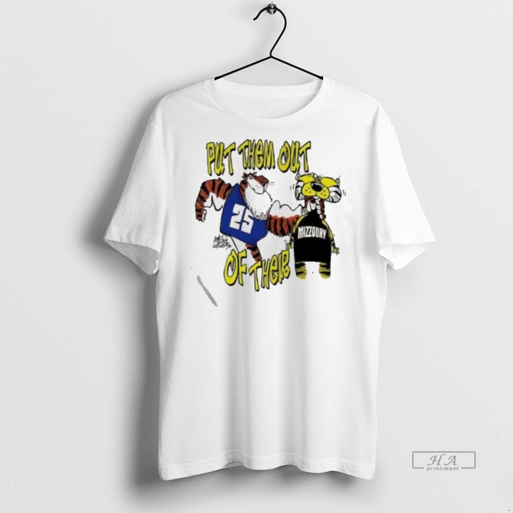 Official Auburn Tigers Vs Missouri Tigers Put Them Out Of Their Shirt