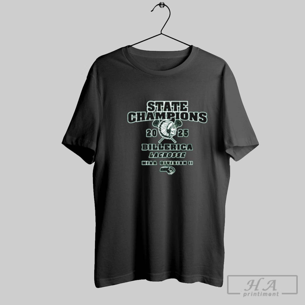 Official Bmhsaa Billerica Lacrosse State Champions 2025 Miaa Division Ii T Shirt Sweater Long