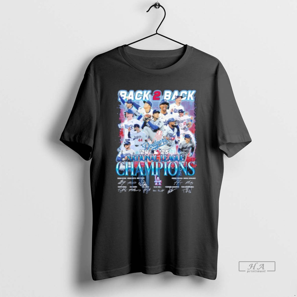 Official Back 2 Back 2024 2025 National League Champions Signature