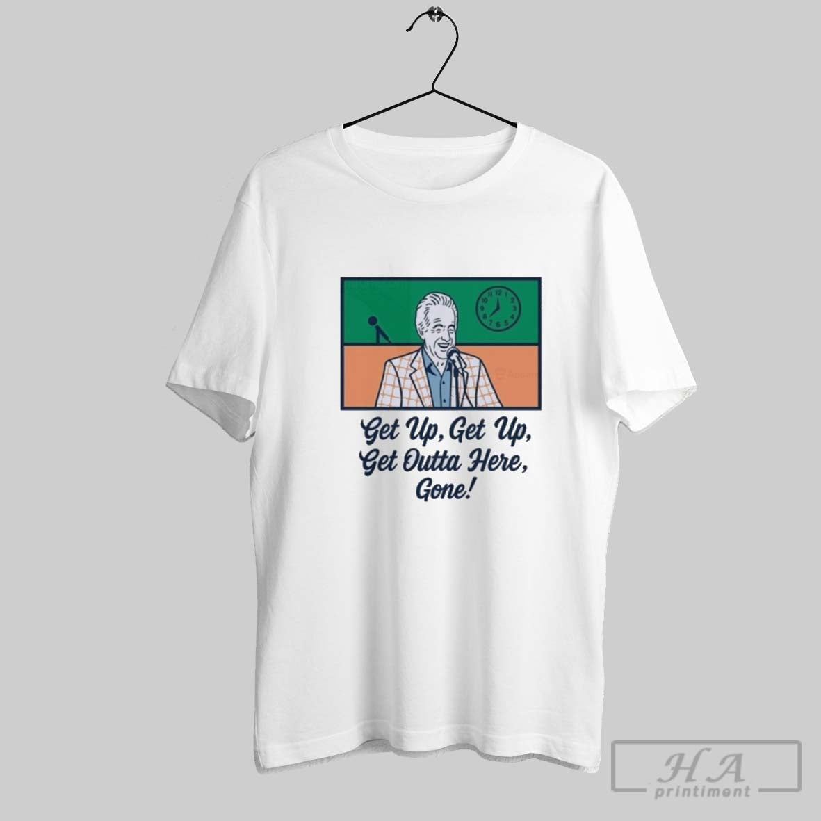 Official Bob Uecker Get Up Get Outta Here Gone