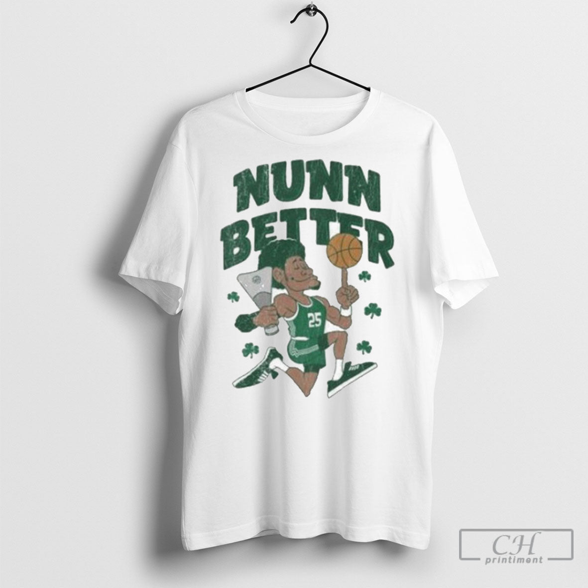 Official Boston Celtics Nunn Better Cartoon Shirts