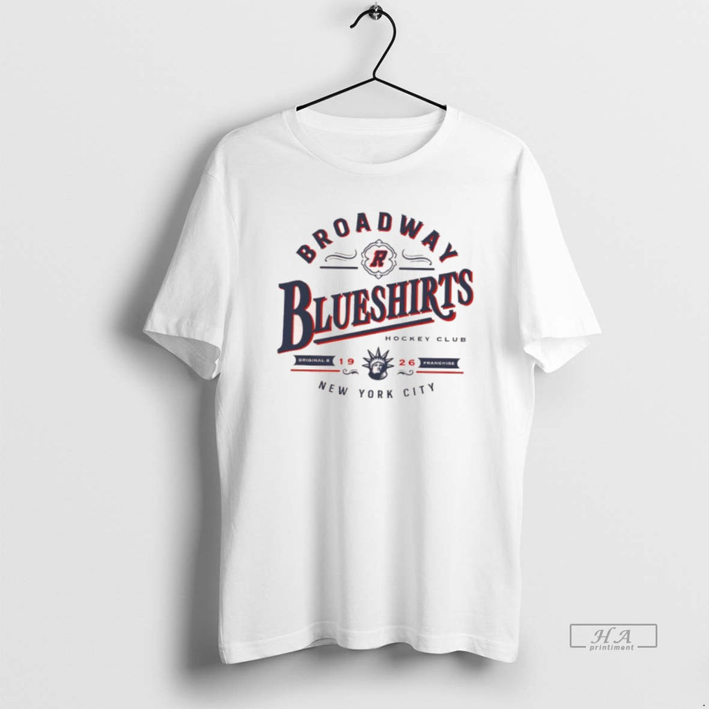 Official Broadway Blueshirts New York City Hockey Club