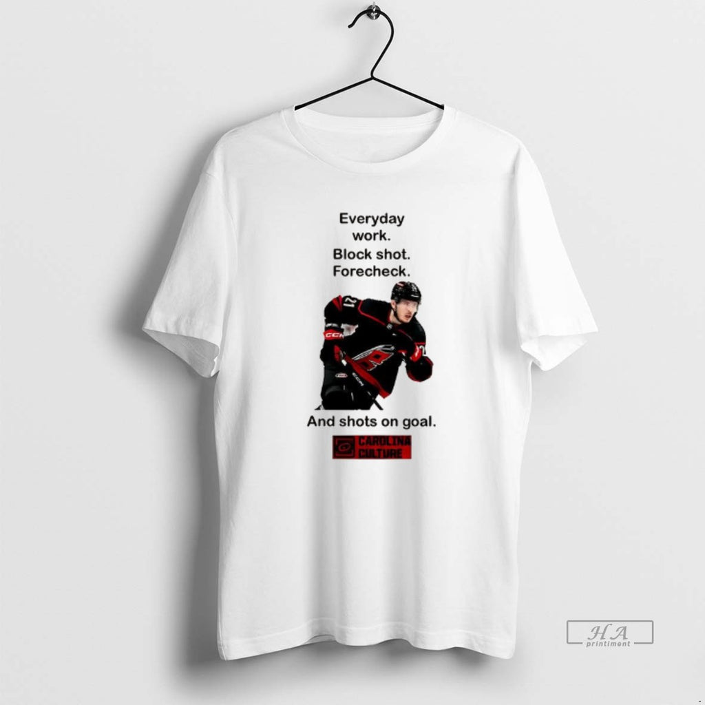 Official Carolina Culture Everyday Work Block Shot Forecheck