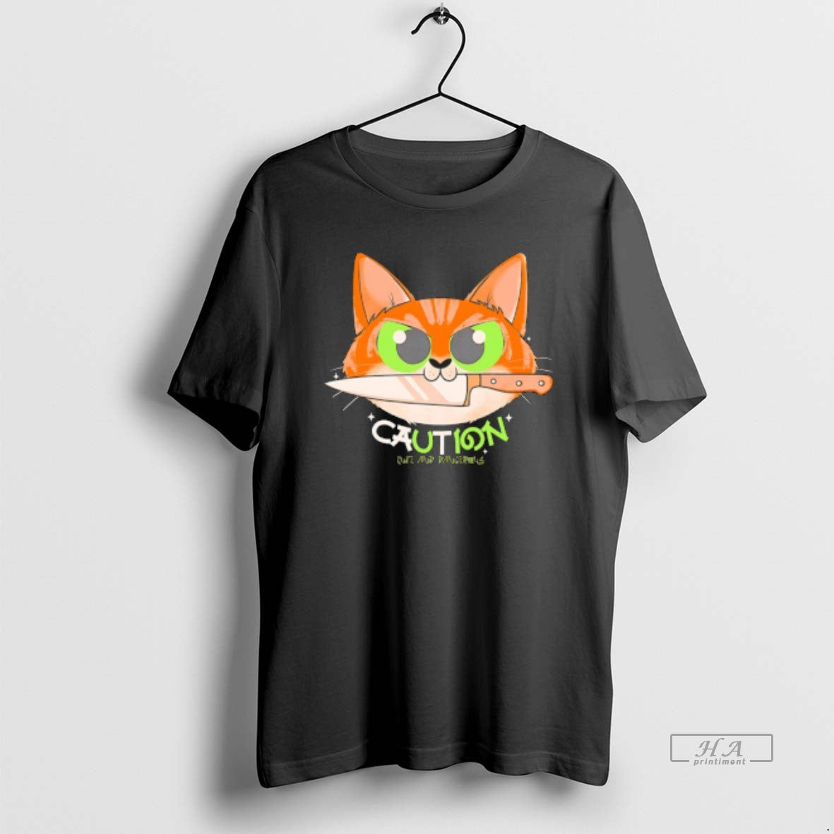 Official Cat Caution Cute And Dangerous