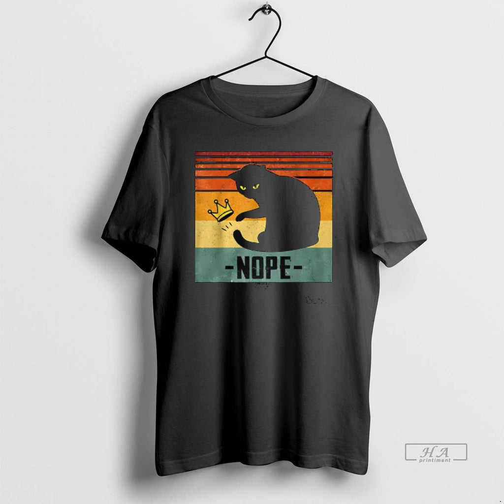 Official Cat Nope King Vintage
