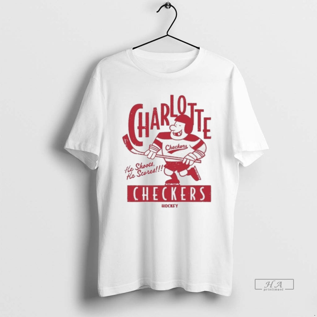 Official Charlotte Checkers Retro Player