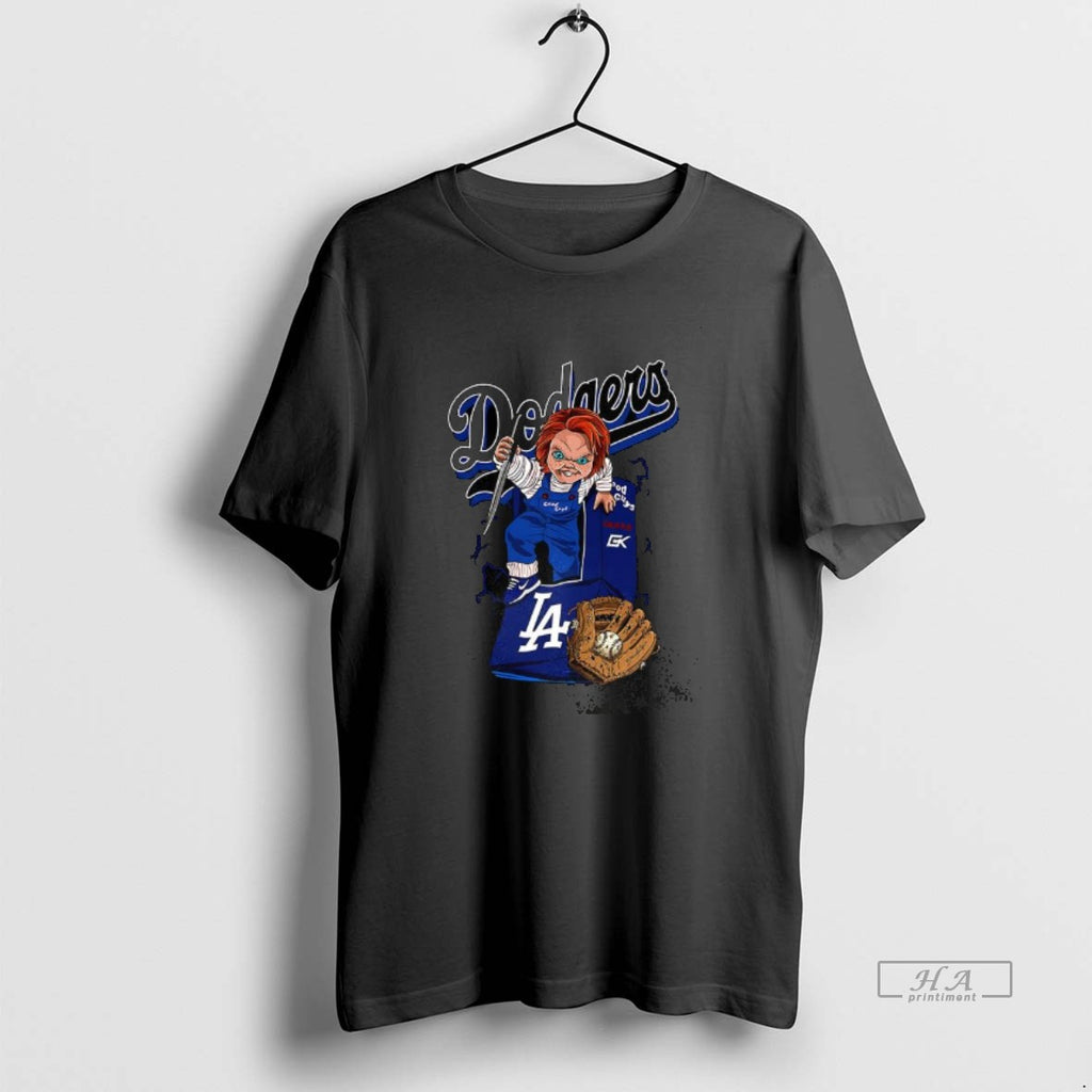 Official Chucky Childs Play X Los Angeles Dodgers Mlb Halloween