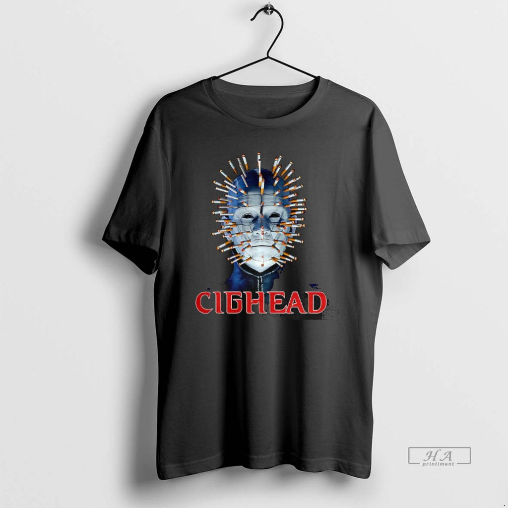 Official Cighead Pinhead Hellraiser Horror Character Parody