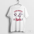 Official Cincinnati Reds Defined 5x Champions T Shirt Sweater